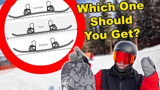 Snowboarding EVERY Snowboard Profile in One Day [upl. by Mcconaghy93]