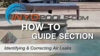 How To Identify and Correct Air Leaks [upl. by Meean333]