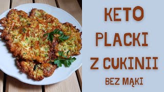 KETO PLACKI Z CUKINII tylko TRZY SKŁADNIKI [upl. by Evadnee]