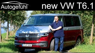 Volkswagen Multivan T6 Facelift FULL REVIEW driving the T61  Autogefühl [upl. by Anrat72]