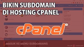 Cara Membuat Subdomain di Domainesia [upl. by Eel175]