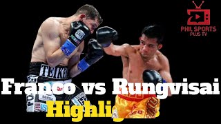 Jesse Rodriguez Franco vs Srisaket Sor Rungvisai Highlights [upl. by Turne]