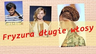 Fryzura długie włosy  50 warianty [upl. by Siro]