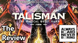 Talisman Fifth Edition Review  Avalon Hills 5th Edition of The Magical Quest Game  Sponsored [upl. by Derk496]