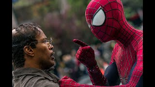 The Amazing Spider Man 2 movie tamil scenes Spider man returns [upl. by Elpmid305]