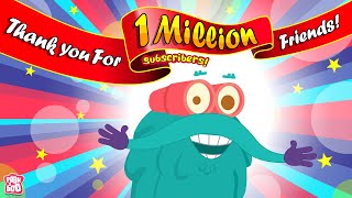 How Much Is A Million  Million Subscribers Special  Numbers  The Dr Binocs Show  Peekaboo Kidz [upl. by Medlin961]