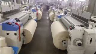 medical gauze weaving machineair jet loom 655 RPM [upl. by Alfonse]