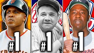 Ranking Top 25 MLB Players of All Time [upl. by Atikahc]