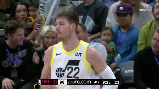 Kyle Filipowski  Scoring Highlights  2024 NBA Preseason  Utah Jazz [upl. by Llerref]