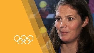 Picabo Street  quotNothing rivals the Olympicsquot  Words of Olympians [upl. by Namyac]