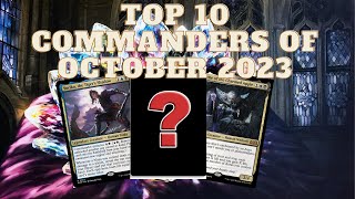 EDH REC Top Ten Commander Report For October 2023 [upl. by Rafferty]