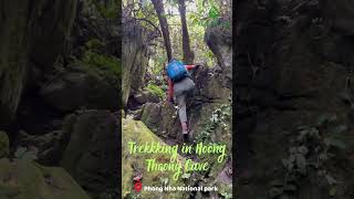 Trekkking Hoong Thoong Cave  Phong Nha National park [upl. by Aikim]