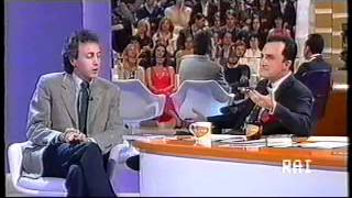 Daniele Luttazzi intervista Marco Travaglio 12 Satyricon 2001 [upl. by Eillod]