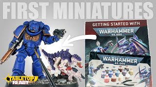 How to get started with Warhammer 40K and Paint your first Miniatures 10th edition [upl. by Alamak567]