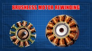 How to Rewind Brushless Motors  Learn to fix or modify your electric motors [upl. by Monk951]