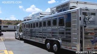 Fults Ranch Horse Trailer Home of Metallic Cat [upl. by Aivatnuhs]