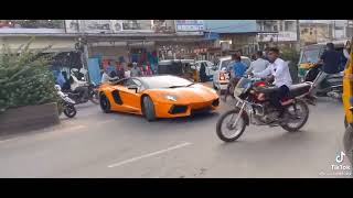 Lamborghini in Bangladesh 😲🇧🇩 [upl. by Sirdna]