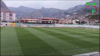 AMASYA 12 HAZİRAN STADYUMU TURGUTLUSPOR MAÇINA HAZIRLANIYOR [upl. by Dyrrej]