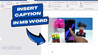 How to Insert Caption in Word Picture  Add Caption in Word [upl. by Calva863]