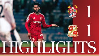 Match Highlights Tranmere Rovers vs Swindon Town [upl. by Aninad]