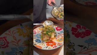 CABILLAUD MINUTE 🐟cab codfish cabillaud fish seafood recette recipe sauce facile [upl. by Naoh]