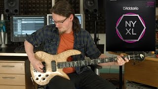 DAddario NYXL Bass Strings Review [upl. by Rauch944]