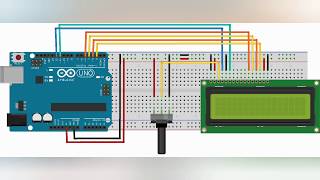 LCD Display How to set up LCD Display Using potentiometer [upl. by Em]