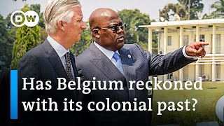 Belgian king in DR Congo  Can he make amends for his countries brutal colonial history  DW News [upl. by Neerbas]