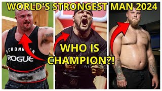 The Worlds Strongest Man 2024 Champion Is Crowned [upl. by Leahcimauhsoj]