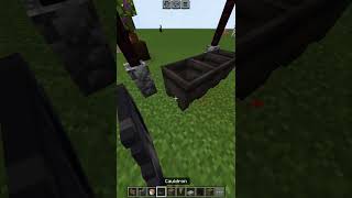 Infinite lava build hack shorts minecraft [upl. by Ylra]