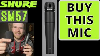 Shure SM57 Microphone Review Buy This Mic [upl. by Lamont]