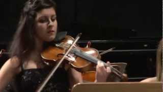 Settimana Mozartiana 2012  J S BACH  Francesca Temporin e Teofil Milenkovic [upl. by Eico458]