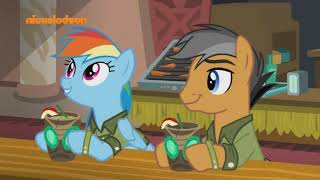 Greek  MLPFiM  Rainbow Dash meets Quibble Pants S06E13 [upl. by Milde]