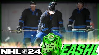 NHL 24 EASHL FULL GAME ep 2 [upl. by Lebezej954]