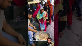 Langar Ali ke naam ka food shadi love mubarak sabirpak viralshort [upl. by Elraet]