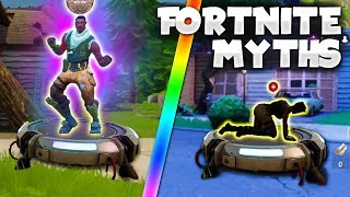 What Happens When You Use A Launch Pad While Knocked Out  Fortnite Battle Royale Myth Busting 2 [upl. by Rudman861]