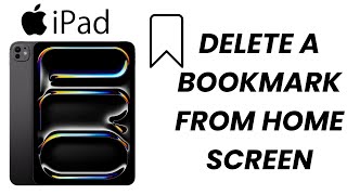 How To Delete Bookmark From Your iPad Home Screen [upl. by Krystyna567]