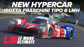 Le Mans Ultimate New DLC Content Isotta Fraschini Tipo 6 LMH Hypercar [upl. by Fasano]