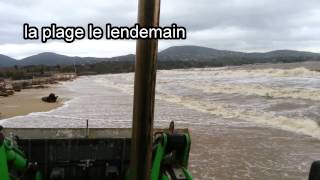 Inondations flooding spectaculaire a Port Grimaud le 27112014 [upl. by Yrot]