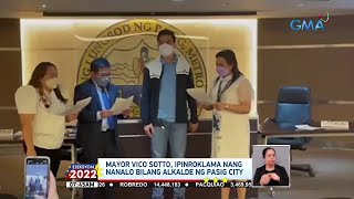 Mayor Vico Sotto iprinoklama nang nanalo bilang alkalde ng Pasig City  Eleksyon 2022 [upl. by Trudy]