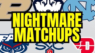 The biggest nightmare matchup for Purdue UConn and North Carolina in the NCAA Tournament [upl. by Elletnuahs516]