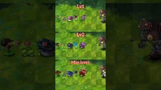 Pvz fusion level 1  max level challenge 😳 pvzfusion pvzgame mobilegame pvzmobile [upl. by Towrey]