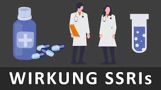 Wie funktionieren SSRIs  Wirkung von selektiven SerotoninWiederaufnahmehemmer wie zB Sertralin [upl. by Lilla]