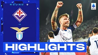 FiorentinaLazio 04  A dominating display by Lazio Goals amp Highlights  Serie A 202223 [upl. by Kandy]