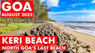 Goa  Querim Beach  North Goas Last Beach  Near Arambol Beach  Goa Vlog  August  2022  Keri [upl. by Yasmin]