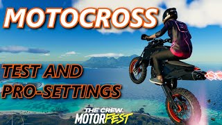 The Crew Motorfest All MX bikes test and prosettings [upl. by Kcirdahc247]