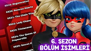 6 SEZON BÖLÜM İSİMLERİ🐞♾️  BÜYÜK GİZEMLER  6 SEZON TEORİ [upl. by Ingaborg]