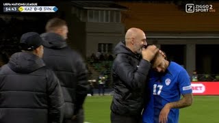 Jan Mlakar Goal Kazakhstan vs Slovenia 01 Goals and Extended Highlights [upl. by Ellerred886]