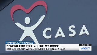 ‘I work for you You’re my boss’ Kentucky woman serves children as a CASA [upl. by Villada]