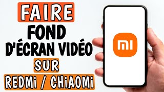 Comment Définir un Fond décran Vidéo sur Redmi  Comment faire une Fond décran vidéo sur Xiaomi [upl. by Leirza]